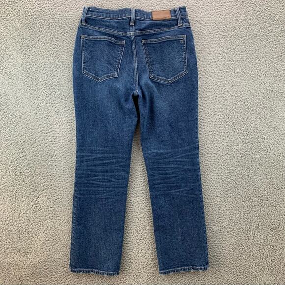 Madewell Women's Slim Demi-Boot Cropped Jeans in Sundale Wash  -  Size: 28 - Picture 3 of 16